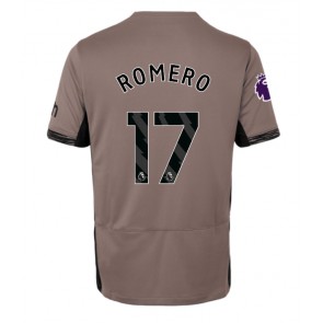 Tottenham Hotspur Cristian Romero #17 Rezervni Dres za Ženska 2023-24 Kratak Rukavima